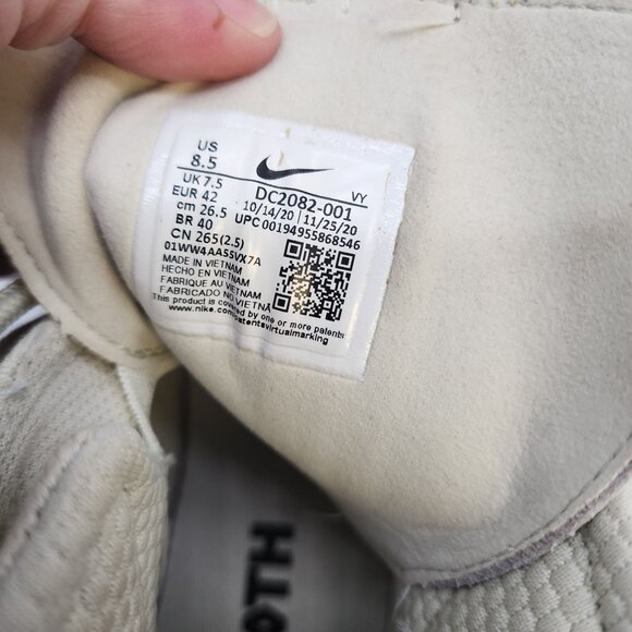 Nike React Frenzy SE Sea Bone Mens Size 8.5 DC2082-001 - Picture 7 of 7